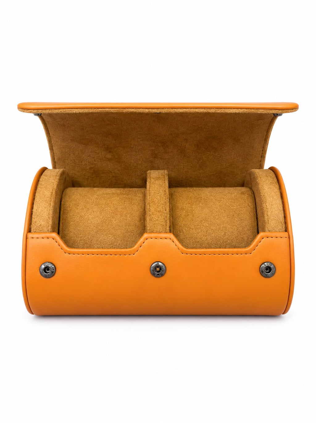 Cognac VNTY Watch Roll Two Slots